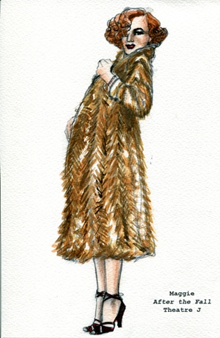 Maggie fur coat