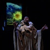 Jamar Brown as the Hermit from "What Use Are Flowers"