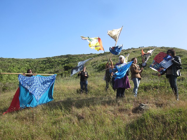 Video: Freak Flag Fly workshop and parade at Headlands Center for the Arts