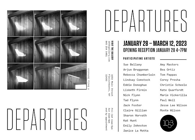 DEPARTURES Exhibition @ 1053 Gallery