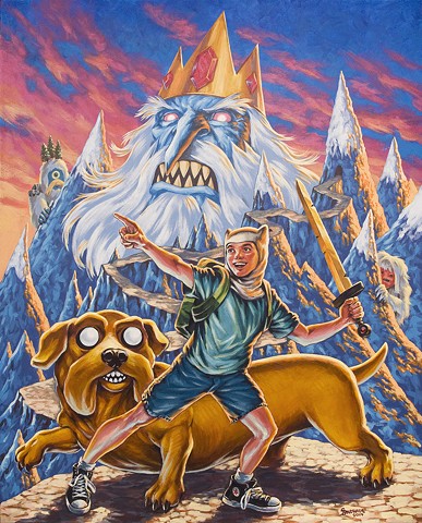 choose your own adventure time gallery1988 gallery 1988 g1988 acrylic painting by stephen andrade