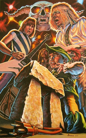 Spinal Tap painting by Stephen Andrade
