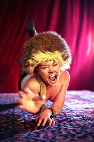 Jiz Lee, Lion
photographed for Fleur De Lis' Under My Big Top, A Very Sexy Circus