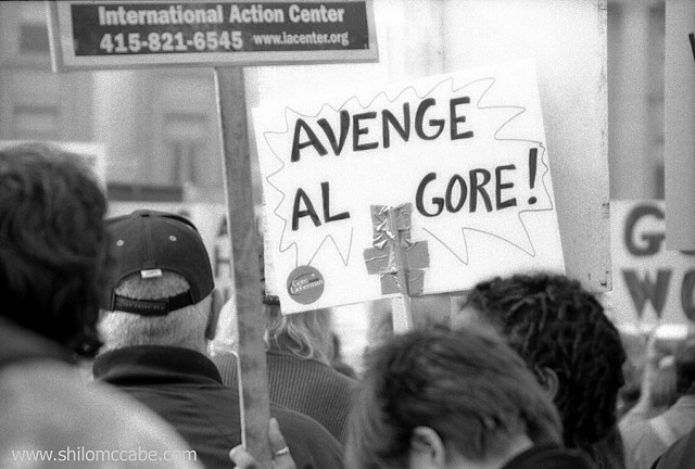 Avenge Al Gore!
Inaugural Protest, San Francisco