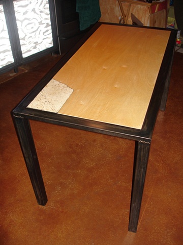 Stone inlay table