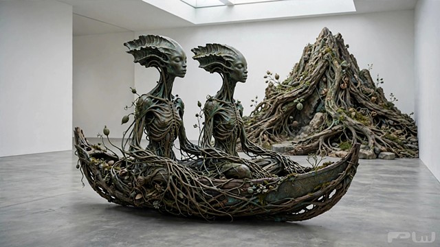 hopper sculpture