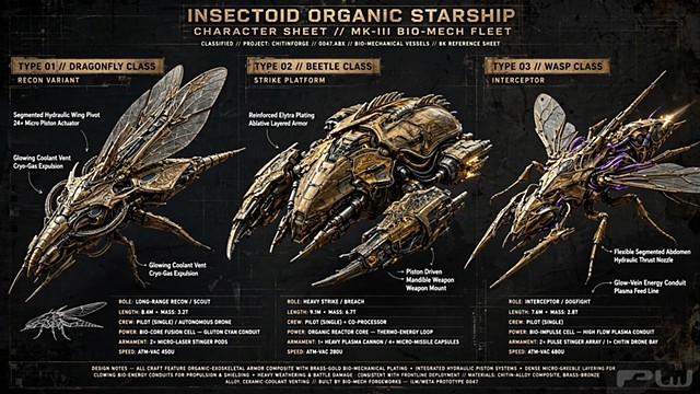 Vanguard & Interceptors (Fast, Light)