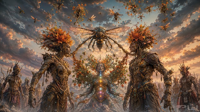 the orange tree