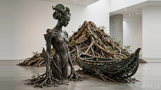 hopper sculpture