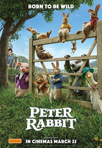 peter rabbit poster