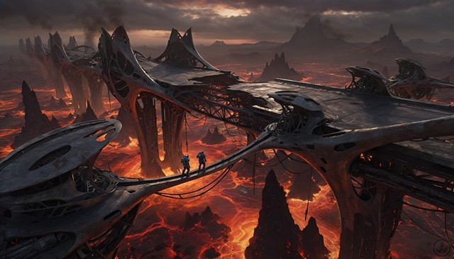 the bridge