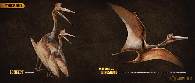 pterosaurus :  Walking with dinosaurs 3d movie