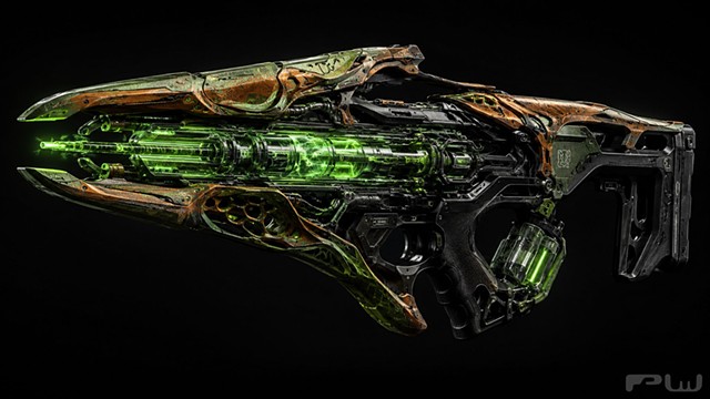 fusion-powered blaster