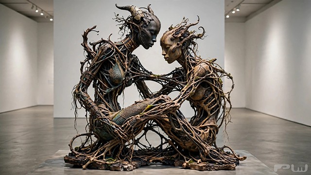hopper sculpture