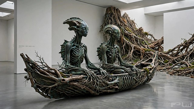 hopper sculpture