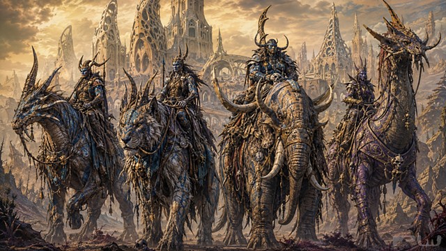 the pale procession