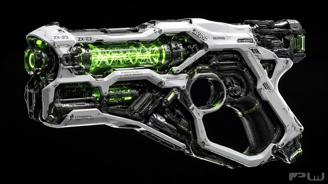 fusion-powered blaster