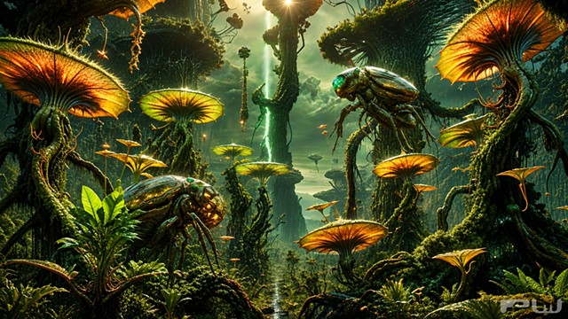 forest of liquid air