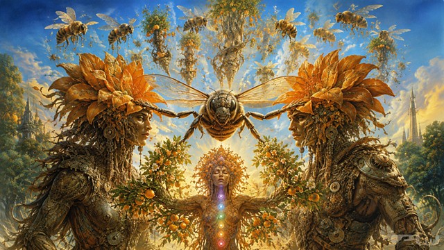 the orange tree