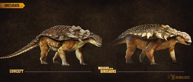 ankylosaur: Walking with dinosaurs 3d movie
