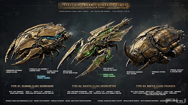 Vanguard & Interceptors (Fast, Light)
