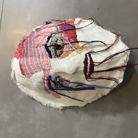 Embroidered mask