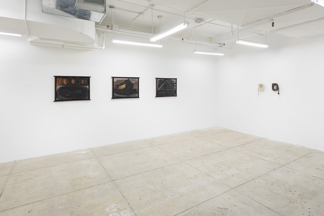Installation view of Terrains of Memory @MAMA Projects, Chelsea NY 