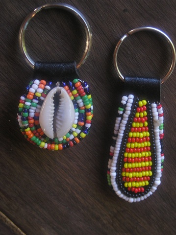 HOPE Bank beaded keychains