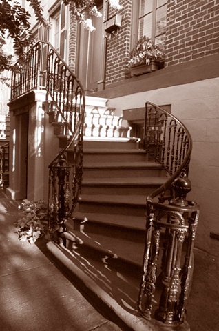 Gordon Street Staircase- Sepia