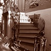 Gordon Street Staircase- Sepia