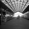 train station in Tours (bw)