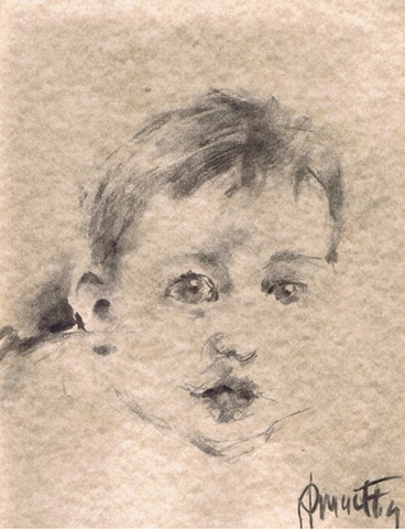 Ismael Figueroa - Portrait of my son Daniel