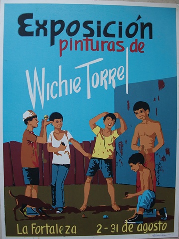 Exposicion de Pinturas de Wichie Torres
