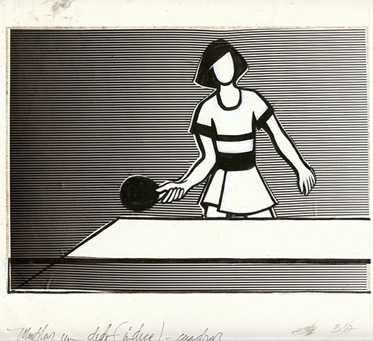 Boceto juegos panamericanos ping pong
