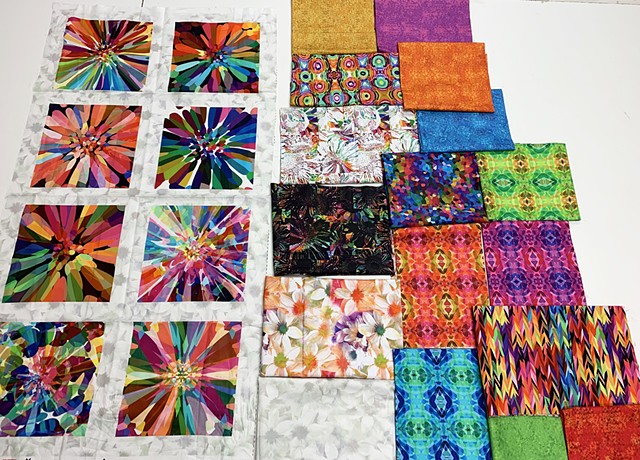 "Vibrant Life" Fabric Collection with Clothworks 