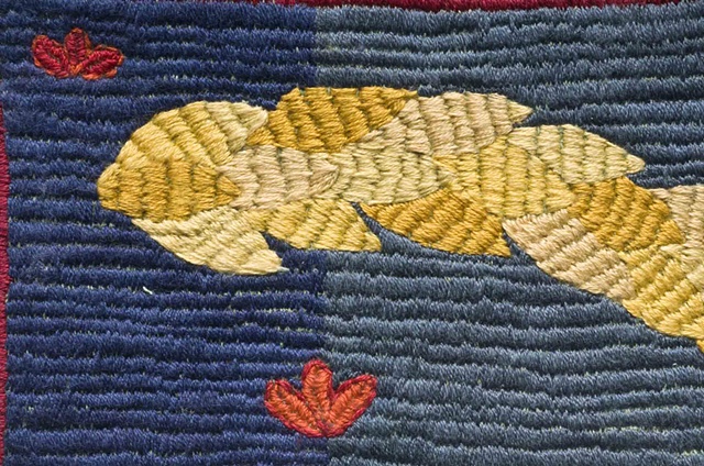 Embroidery Tile 7, Detail