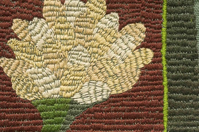 Embroidery Tile 1, Detail