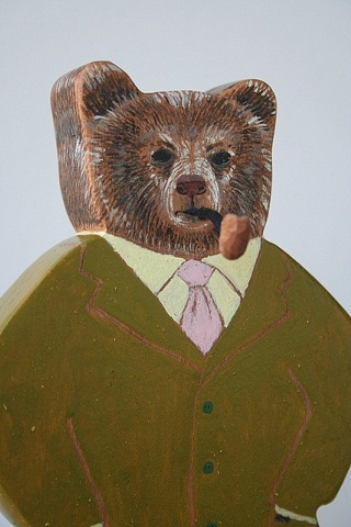 Bear with Pipe Detail