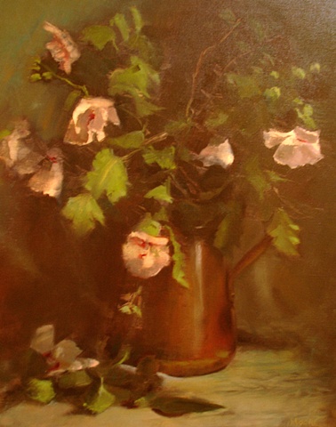 Rose of Sharon in Copper