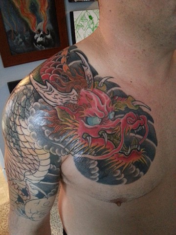 Cover-up in progress... second sitting on this one