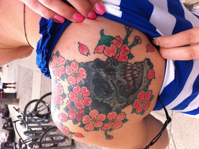 Skull for coverup