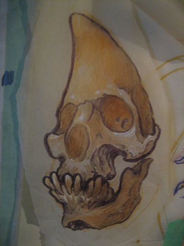 crescent skull