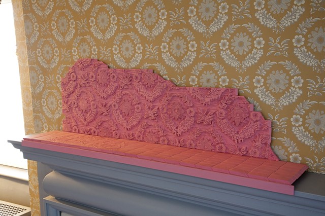 Detail of "The Act of Removal: Madam Jumel's Bedchamber"
