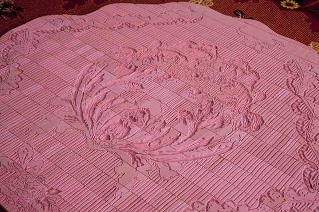 Detail of "The Act of Removal: Octagon Room"