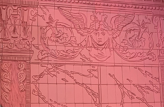 Detail of "The Act of Removal: Entry Hallway"