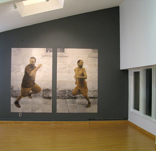 Collision Course (Installation view)