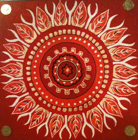 Red Mandala Series #1