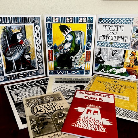 Printed comics/zines 