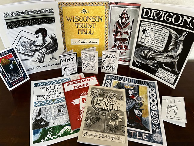 Printed comics/zines