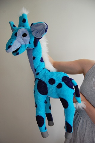 giraffe puppet